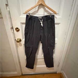 Pact Women's Charcoal Cropped Pants